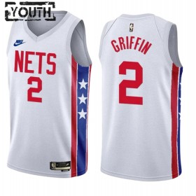 Dres Brooklyn Nets Blake Griffin 2 2022-23 Classic Edition Bijela Swingman - Dječji